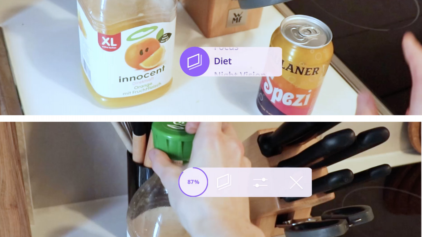 visual user interface