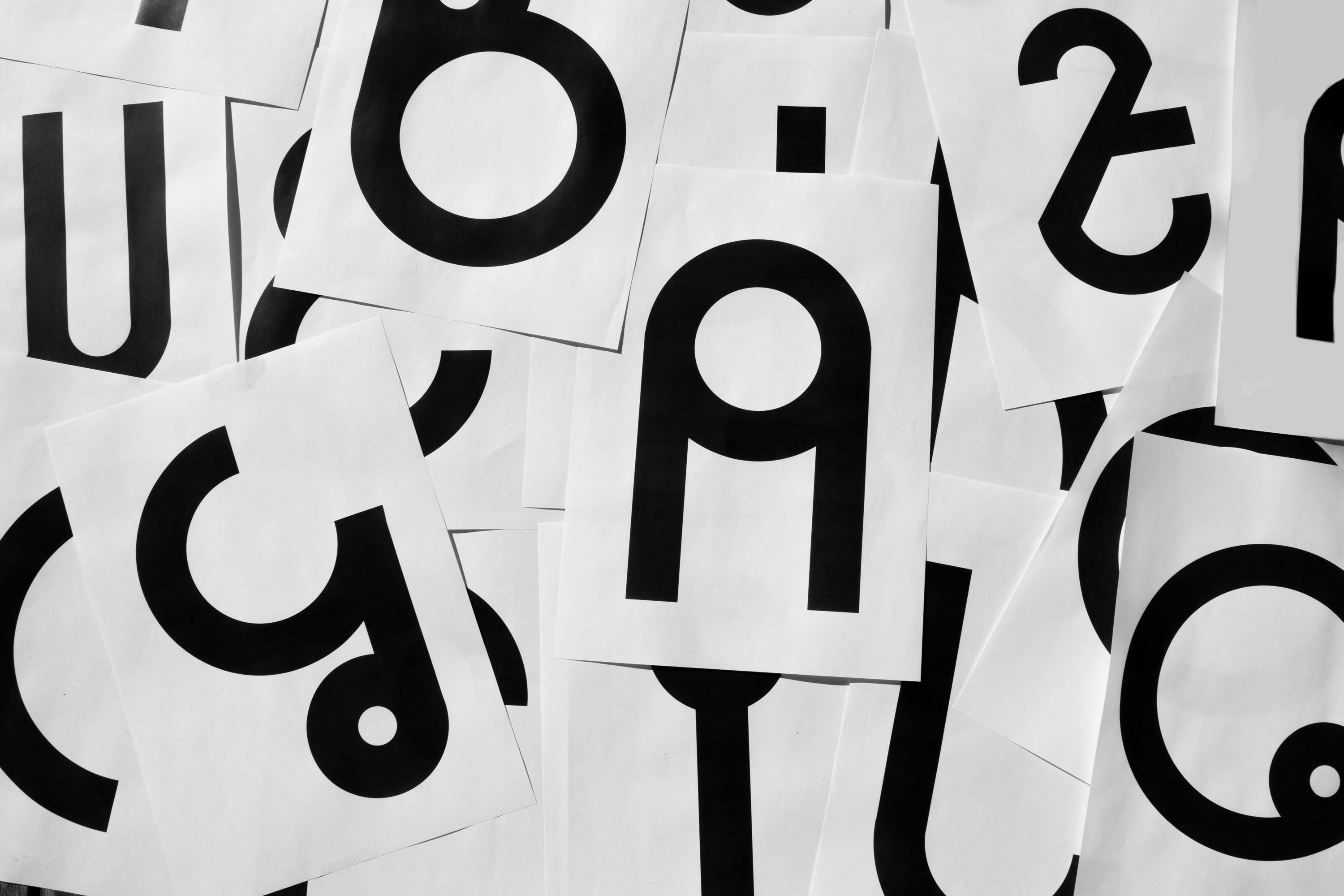 Different Glyphs